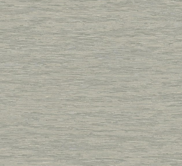 Casamance 75345406 Le Jacquard Tatami Gris cendré - tapeta imitująca tkaninę żakardową