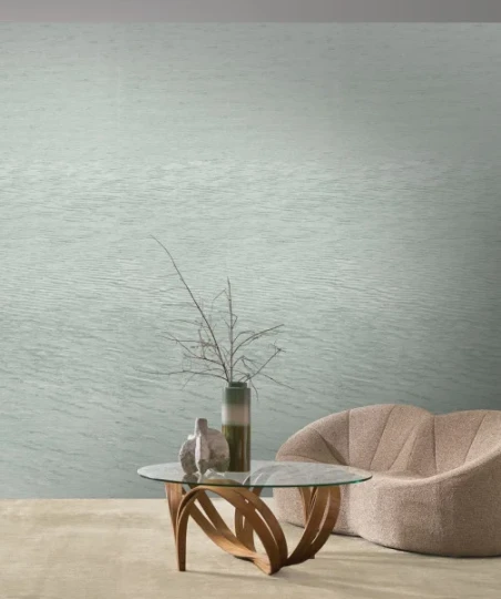 Casamance 76677140 Le Jacquard Hamana Opaline - mural imitujący tkaninę żakardową