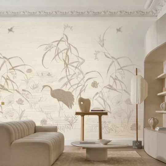 Casamance 70343466 Legendes Nuido Ivoire - mural w japoński krajobraz