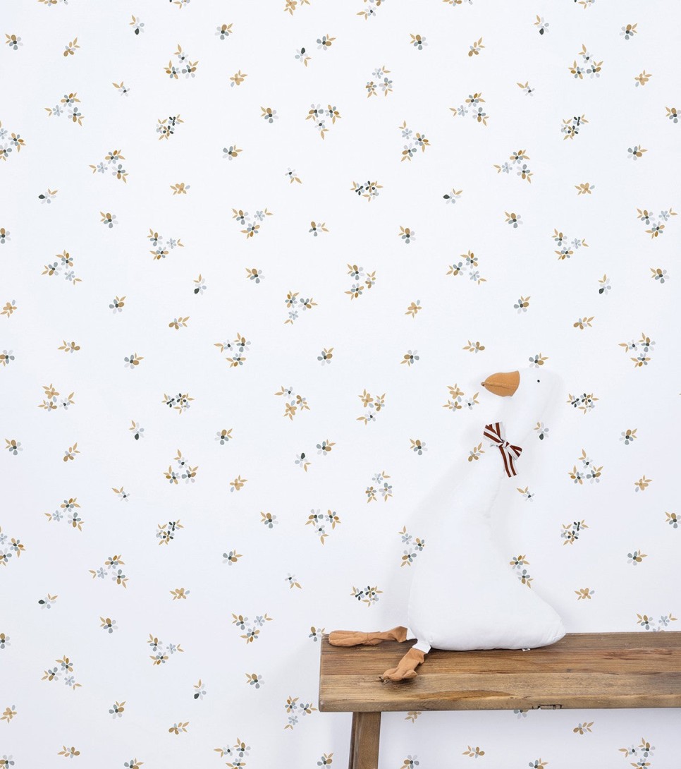Lilipinso H0681 Braylynn - tapeta minimalistyczna w kwiaty