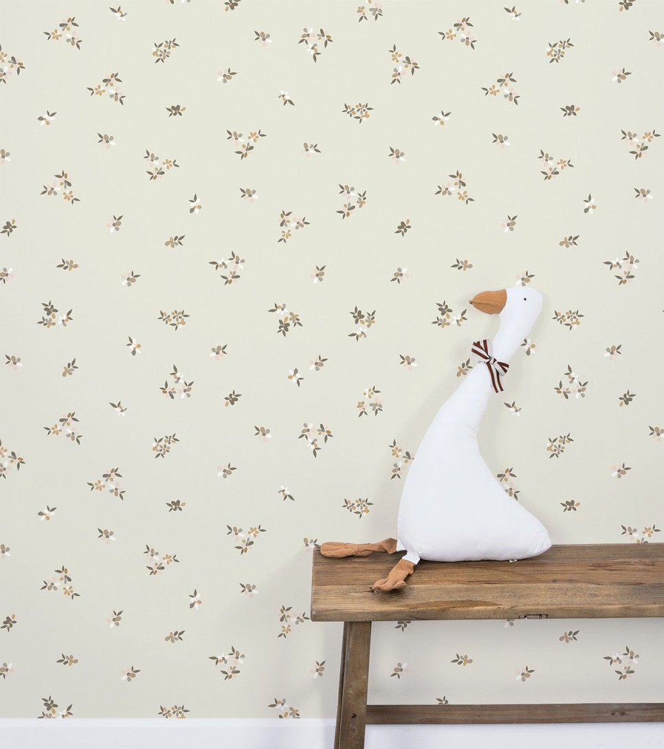 Lilipinso H0682 Braylynn - tapeta minimalistyczna w kwiaty