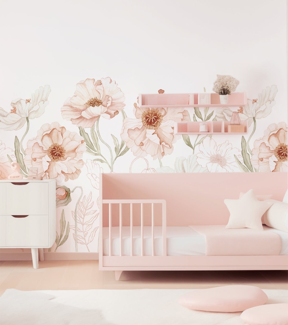 Lilipinso H0705 Islandic Poppies - mural w kwiaty