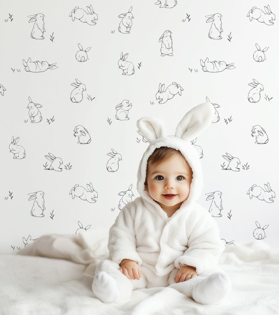 Lilipinso H0440 Bunny - tapeta w króliki