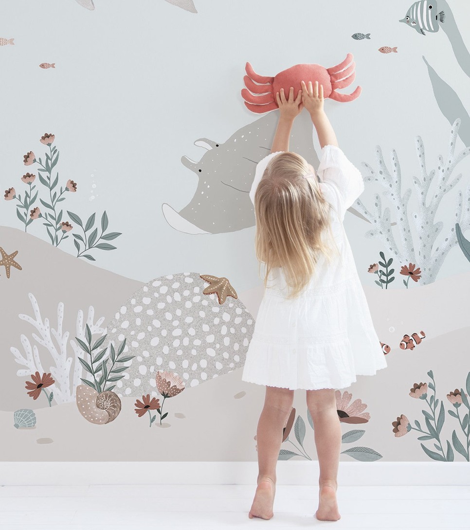 Lilipinso H0772 Ocean Field - mural dziecięcy w morski motyw