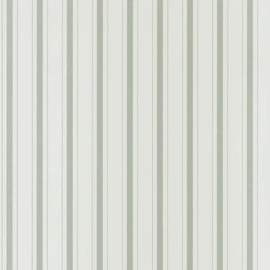 Casadeco 81577104 Les Belles Toiles de Jouy 2 Rayure Vert amande - tapeta w paski