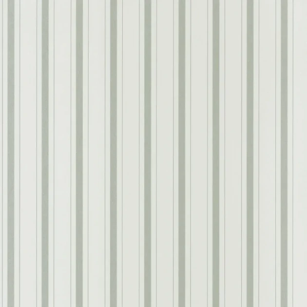 Casadeco 81577104 Les Belles Toiles de Jouy 2 Rayure Vert amande - tapeta w paski
