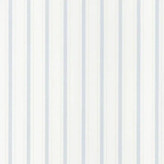 Casadeco 81576103 Les Belles Toiles de Jouy 2 Rayure Bleu doux - tapeta w paski
