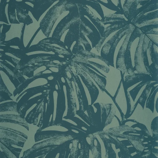 Casadeco RIOC201797777 Rio Mata Vert taiga - tapeta w liście monstery