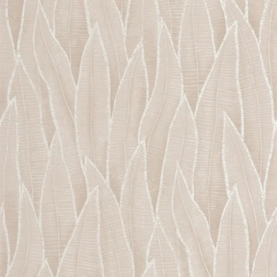 Casadeco 201831873 Rio Sansevieria Beige ficelle - tapeta w egzotyczne liście