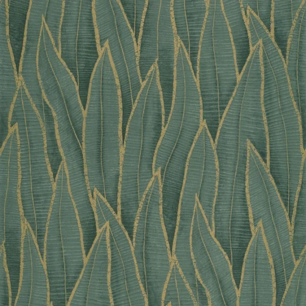 Casadeco 201837914 Rio Sansevieria Vert foret - tapeta w egzotyczne liście