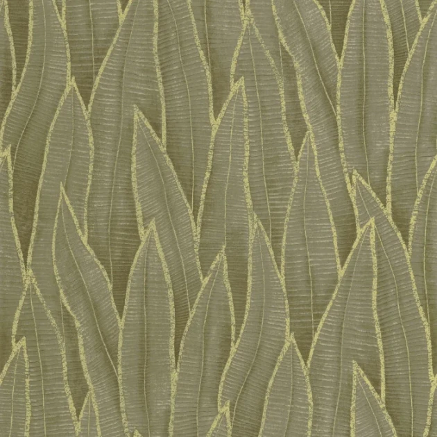 Casadeco 201837807 Rio Sansevieria Vert mousse - tapeta w egzotyczne liście