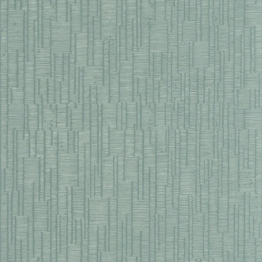 Casadeco 87447623 Rio Capri Vert canopee - tapeta w paski z efektem kredy