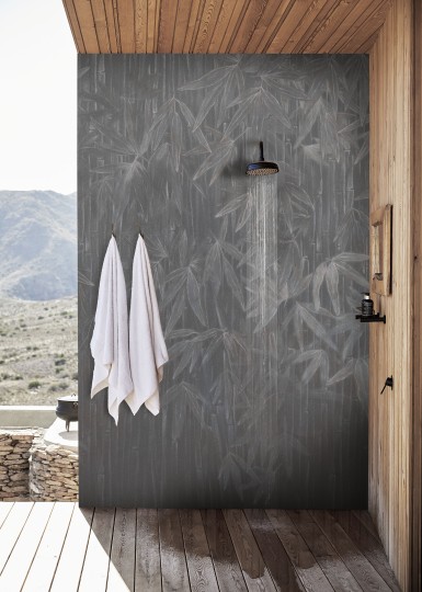 Wall&decò WET_SO2502 Wet System 2025 Standing On - mural w bambusy