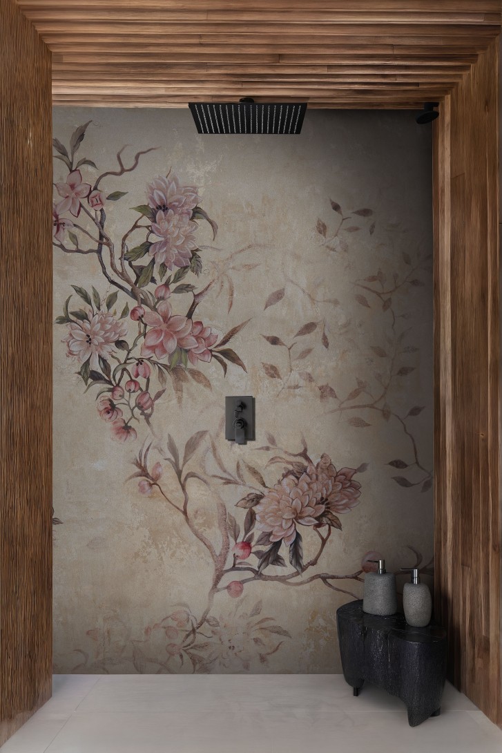 Wall&decò WET_DA2501 Wet System 2025 Dalida - mural w kwiaty