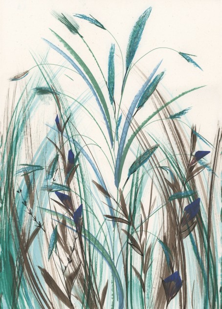 Wall&decò WET_AD2501 Wet System 2025 Arundo - mural w pałki wodne