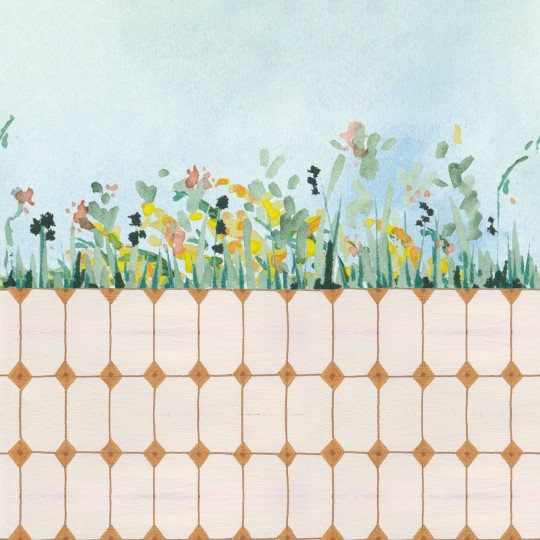 Wall&decò WET_AR2502 Wet System 2025 Arduino - mural w roślinny motyw i płytki