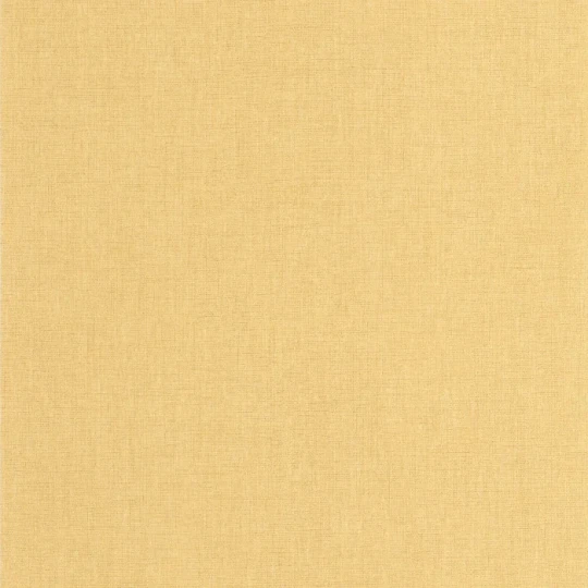 Casadeco CARA201172332 Caractere Jaune blé - tapeta imitująca len