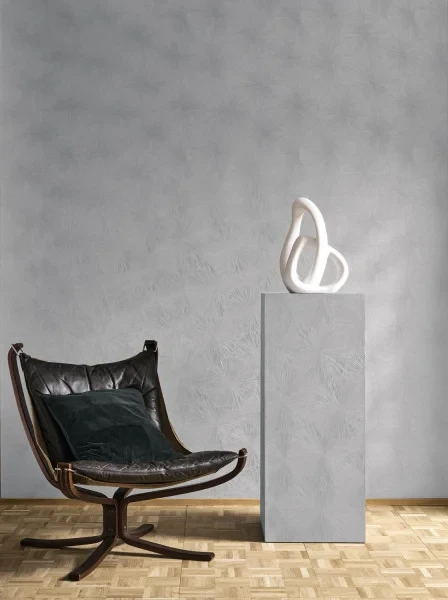 Casadeco 201879200 Solaris Helios Argent - tapeta w motyw słońca