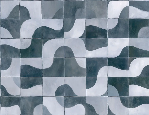 Wall&decò OUT_CS2502 Out System 2025 Cinnamon Shadows - mural w organiczne linie