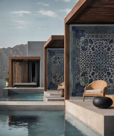 Wall&decò OUT_PE2501 Out System 2025 Perseo - mural w motyw ozdobnego kafelka