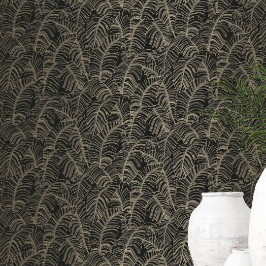 Galerie G78301 Bazaar - tapeta w liście bananowca