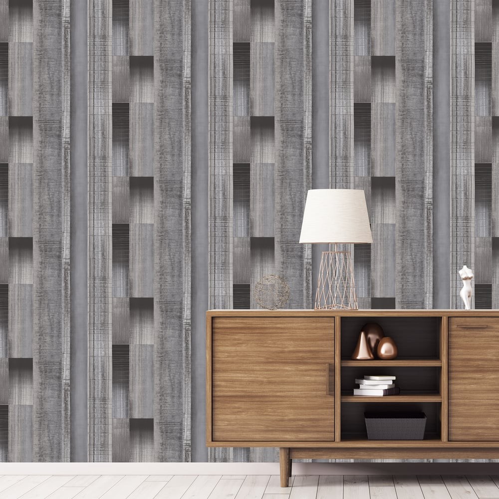 Galerie G56572 Texstyle - tapeta w cieniowane pasy