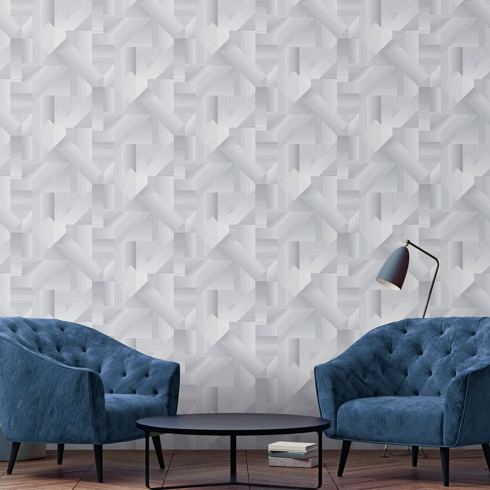 Galerie G56626 Texstyle - tapeta w drewnianą mozaikę