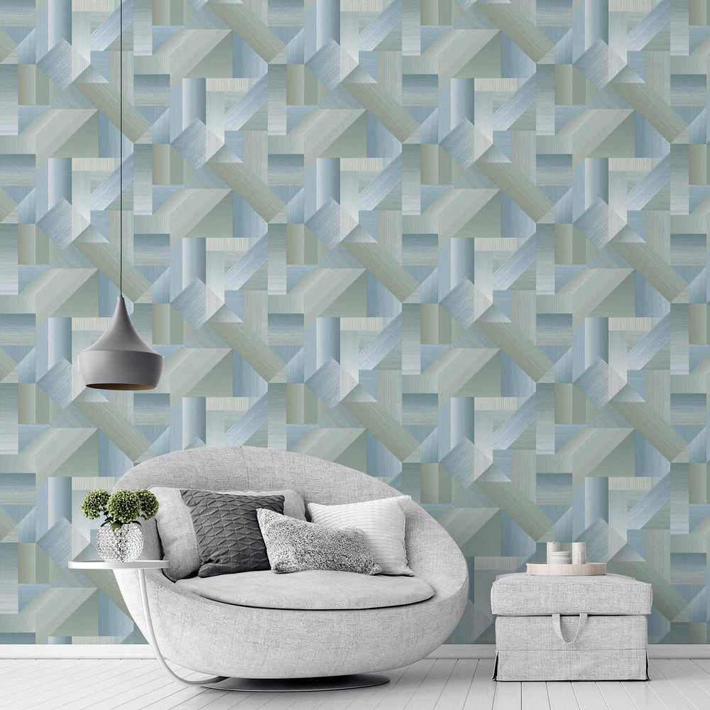 Galerie G56627 Texstyle - tapeta w drewnianą mozaikę