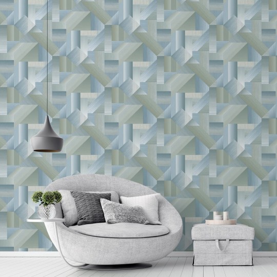 Galerie G56627 Texstyle - tapeta w drewnianą mozaikę