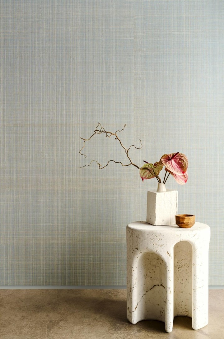 Arte 52447 Prismatic Diffuse Moss - tapeta z konopii