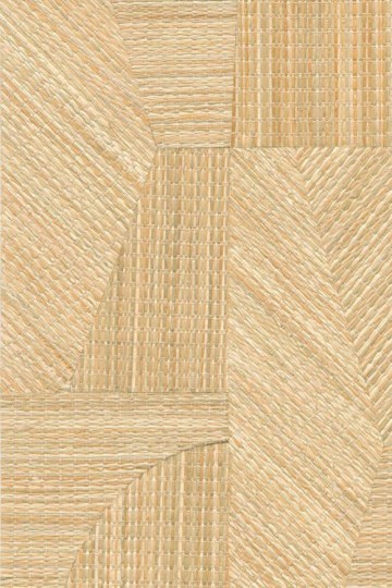 Arte 52463 Prismatic Refraction Marigold - tapeta geometryczna z rafii