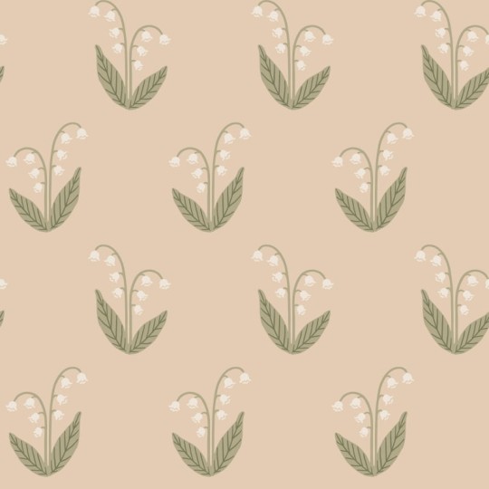 Sandberg S10635 Familjen Lilly Blush - tapeta w konwalie