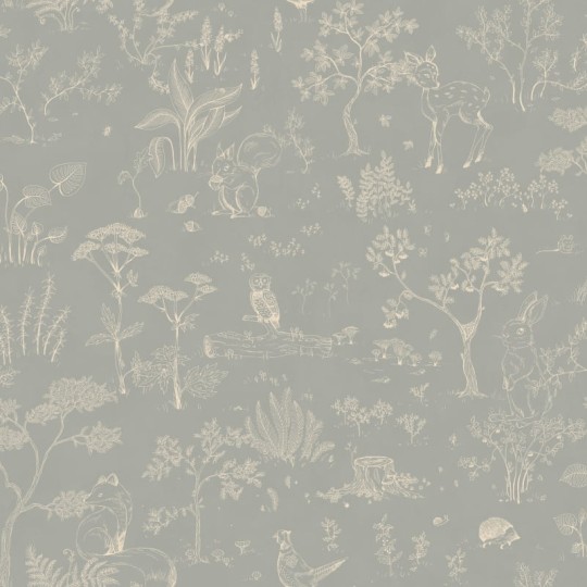 Sandberg S10640 Familjen Hollie Misty Blue - tapeta w leśne zwierzątka
