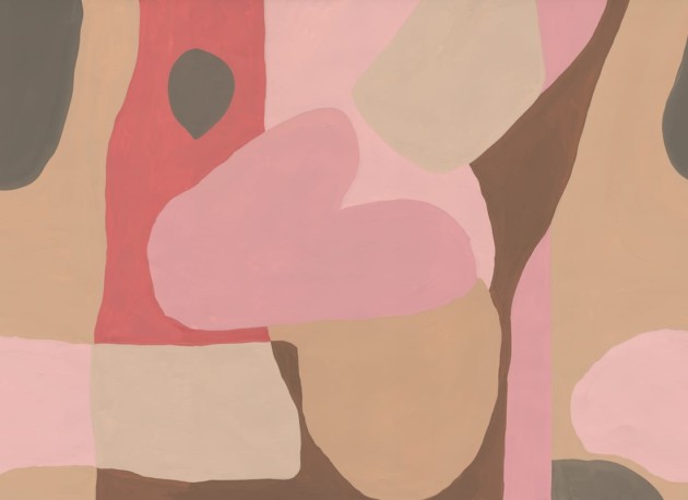 Rebel Walls R21526 Pops Shapes Pink- mural w abstrakcyjny wzór