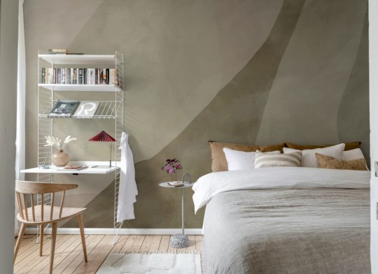 Rebel Walls R21616 Pops Shapes in Motion Beige - mural w abstrakcyjny wzór