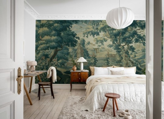 Rebel Walls R21801 Pops Antique Tapestry Spring - mural w klasyczny pejzaż