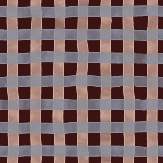 Rebel Walls R21587 Pops Gingham Burgundy - mural w kratkę