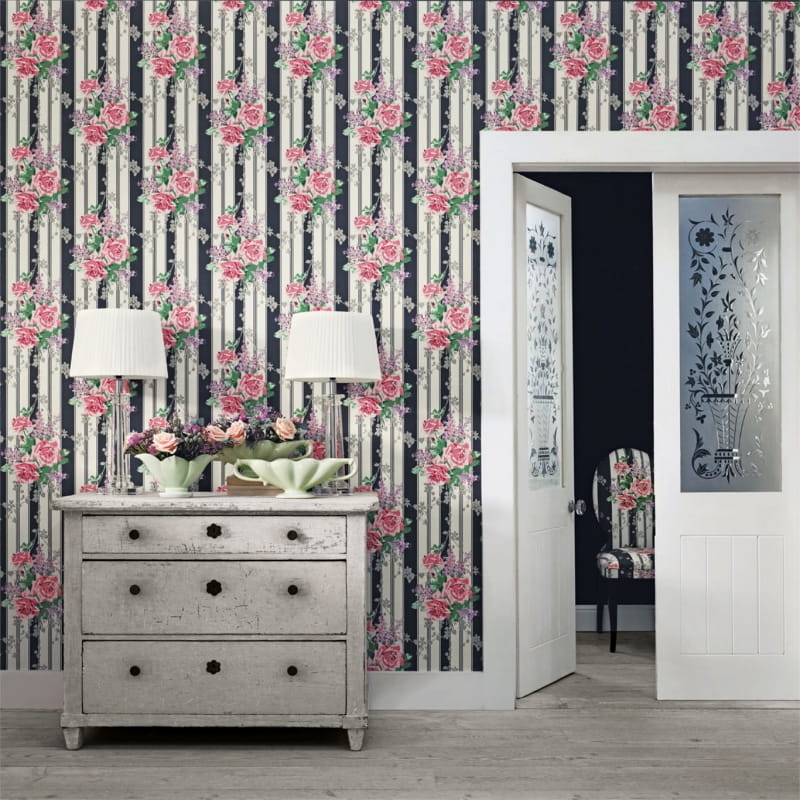 Tapeta Sanderson Vintage Wallpapers 2 214582 Cecile Rose