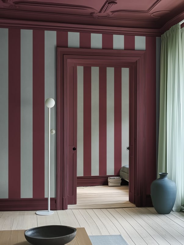 Rebel Walls R21532 Pops Bold Stripes Blue - mural w paski