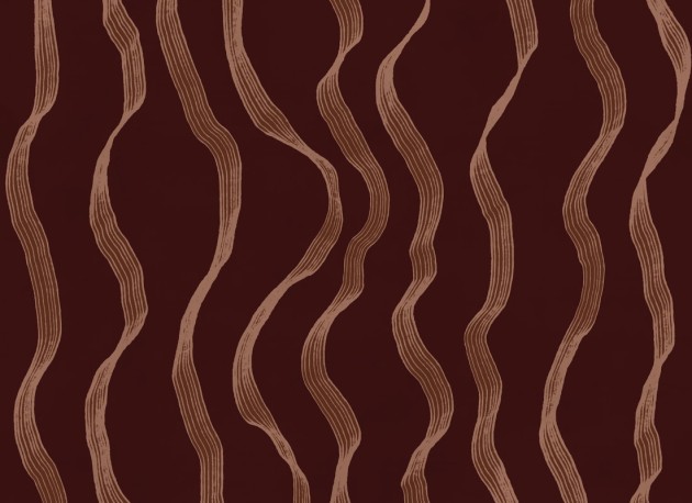 Rebel Walls R21623 Pops Ribbon Stripe Burgundy - mural w fale