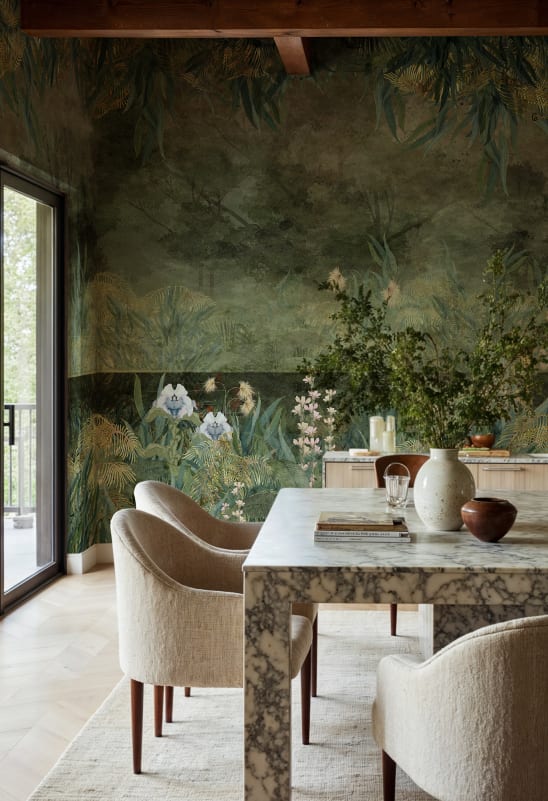 Rebel Walls R21457 Eden Escape Tropical Treasures Night - mural w egzotyczny krajobraz