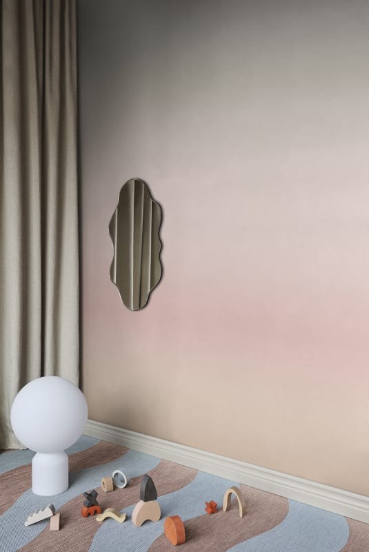 Sandberg 617-04 Familjen Skymning Pink – mural ombre