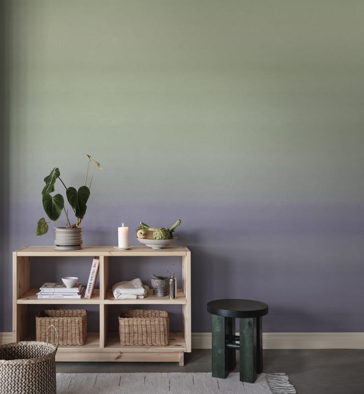 Sandberg S10707 Familjen Skymning Purple – mural ombre
