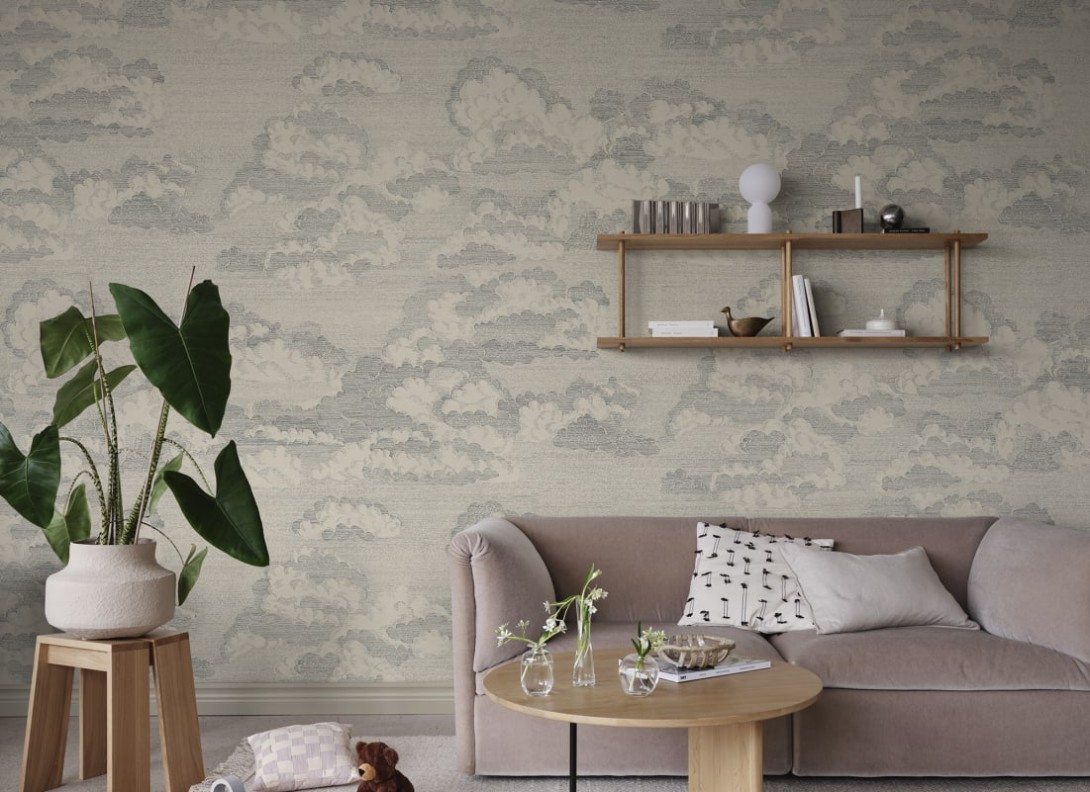 Sandberg S10647 Familjen Bonnie Blue – mural chmury
