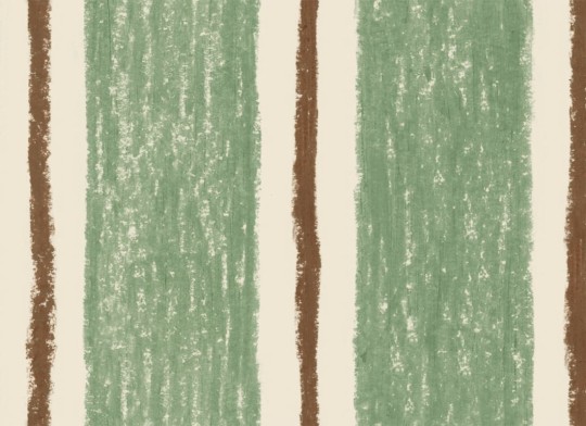 Sandberg S10761 Familjen Albin Dark Green – mural w malowane paski