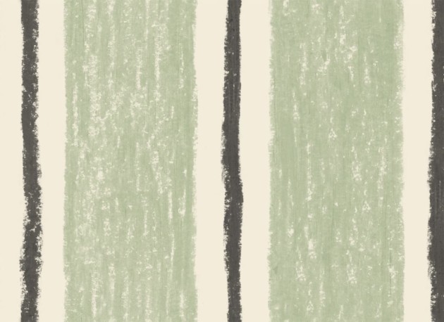 Sandberg S10760 Familjen Albin Light Green – mural w malowane paski