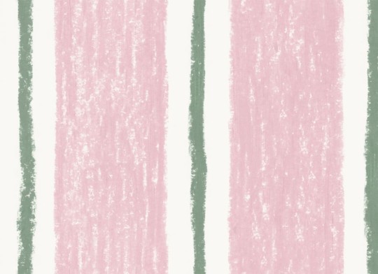 Sandberg S10653 Familjen Albin Pink – mural w malowane paski