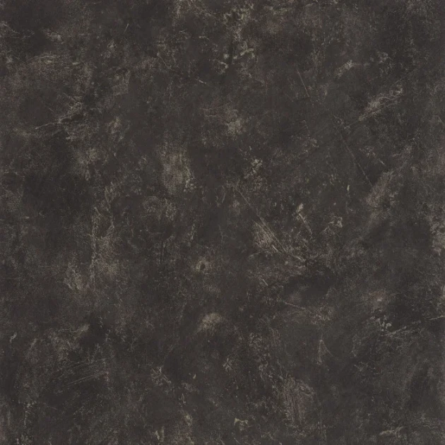 Caselio 106999002 Chalk Uni Métallisé Noir doré - tapeta imitująca wapienną strukturę z metalicznymi akcentami