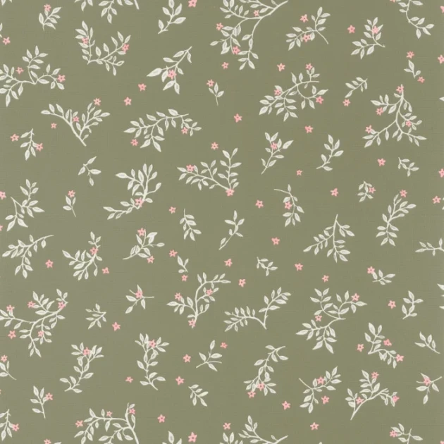 Caselio 103647240 Kitchen Box Callisto Kaki rose - tapeta w minimalistyczne rośliny