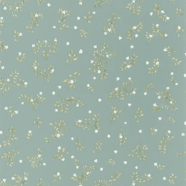 Caselio 103646090 Kitchen Box Callisto Bleu grise - tapeta w minimalistyczne rośliny